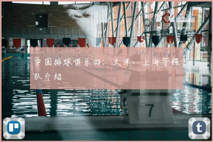 中国排球俱乐部：天津、上海等强队介绍
